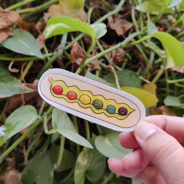 Rainbow Peas